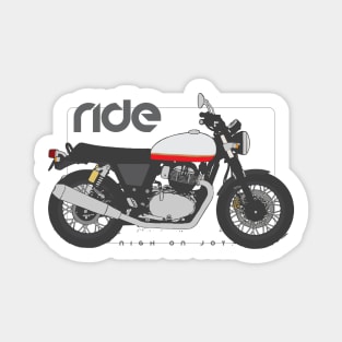 Ride interceptor white Sticker